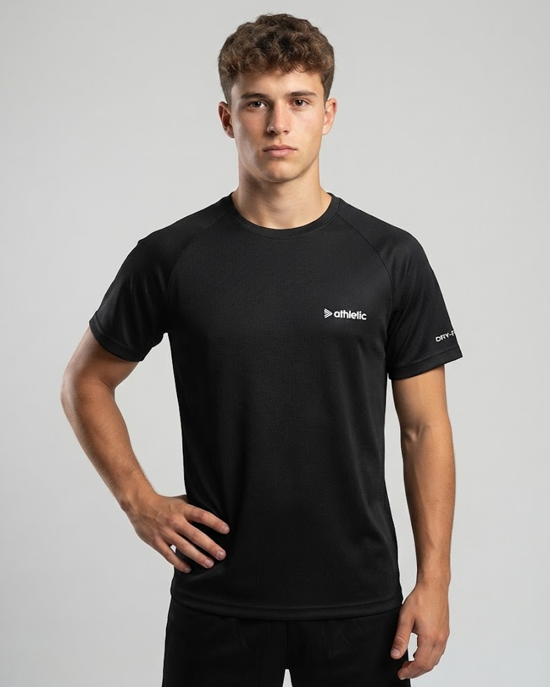 CAMISETA RANGLAN CAB NEGRO