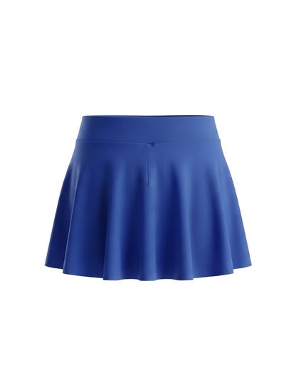 FALDA SHORT DAM AZUL