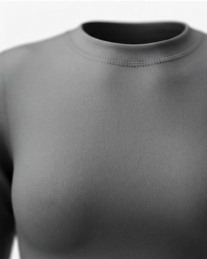 BUSO CROP TOP NEGRO