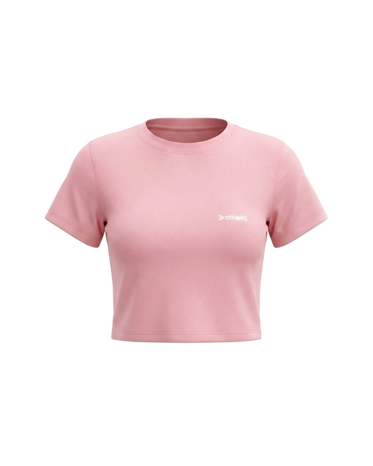 CAMISETA TOP ROSA