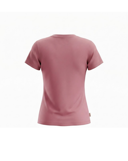 CAMISETA DAM ROSA