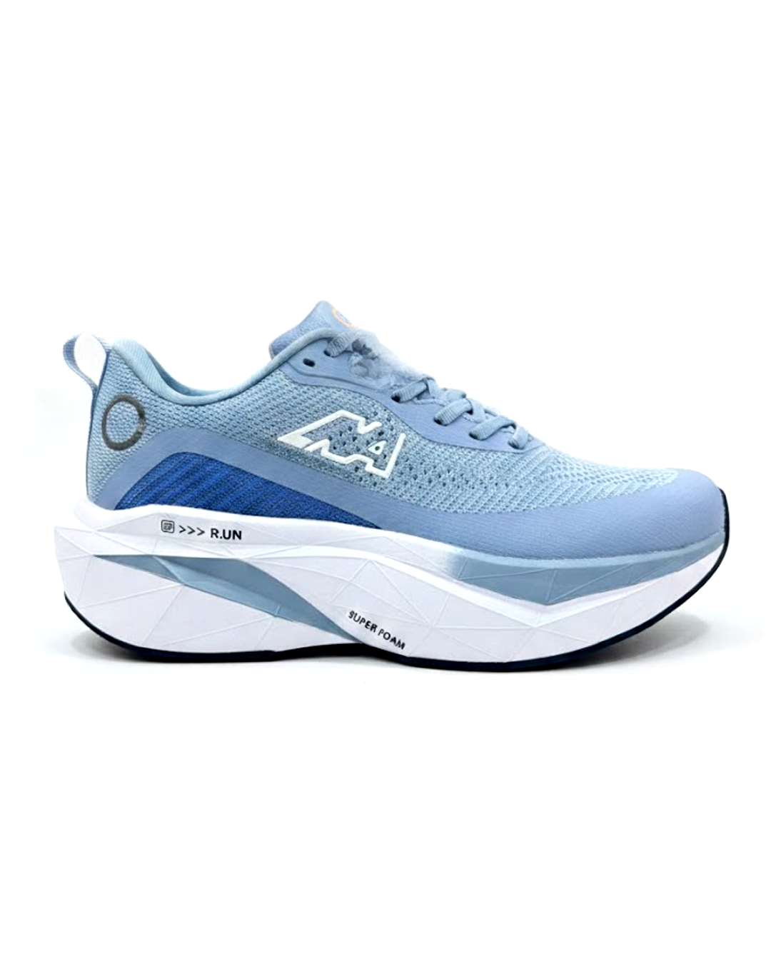 Calzado Running Caballero celeste