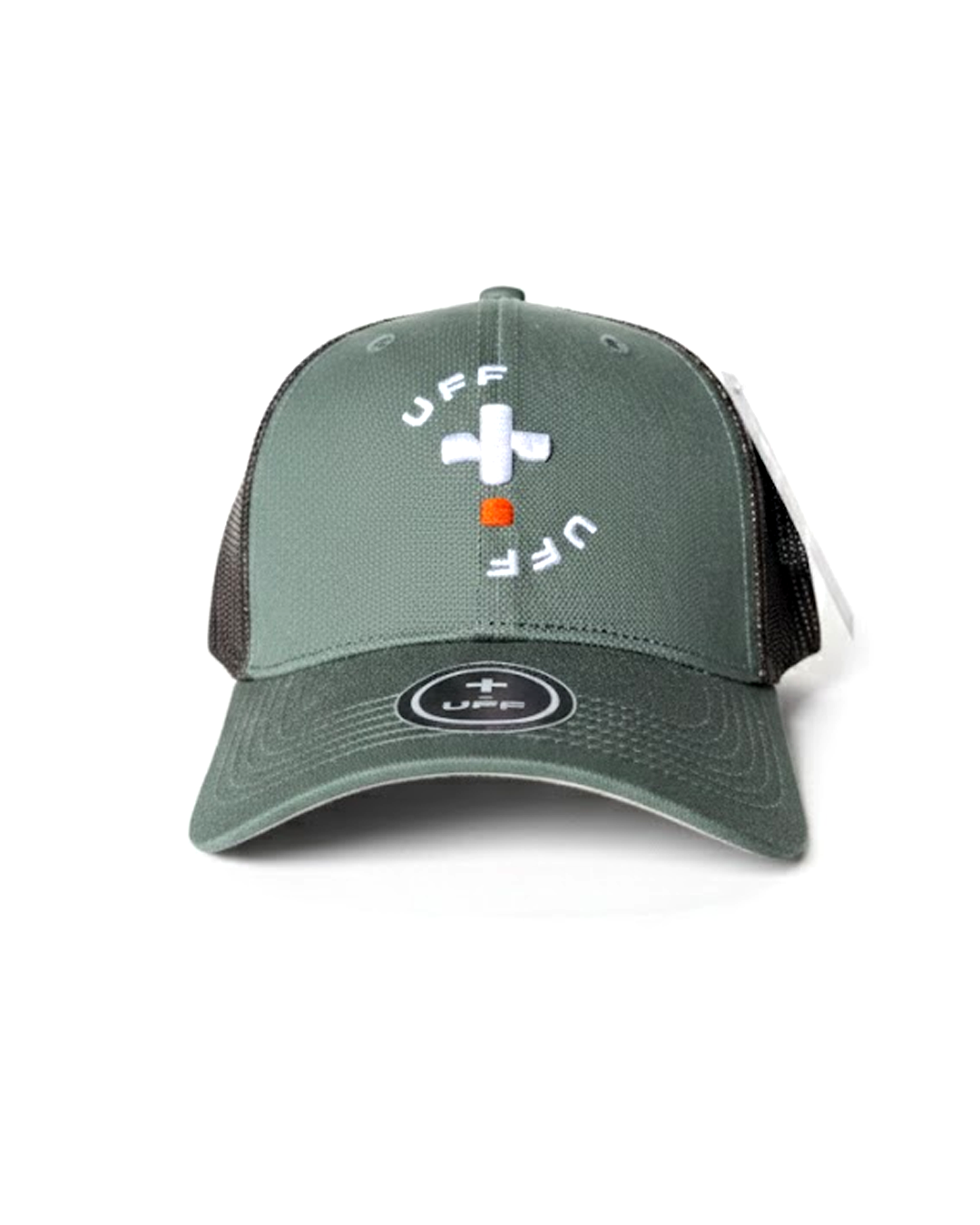 Gorra Uff verde trucker fitted
