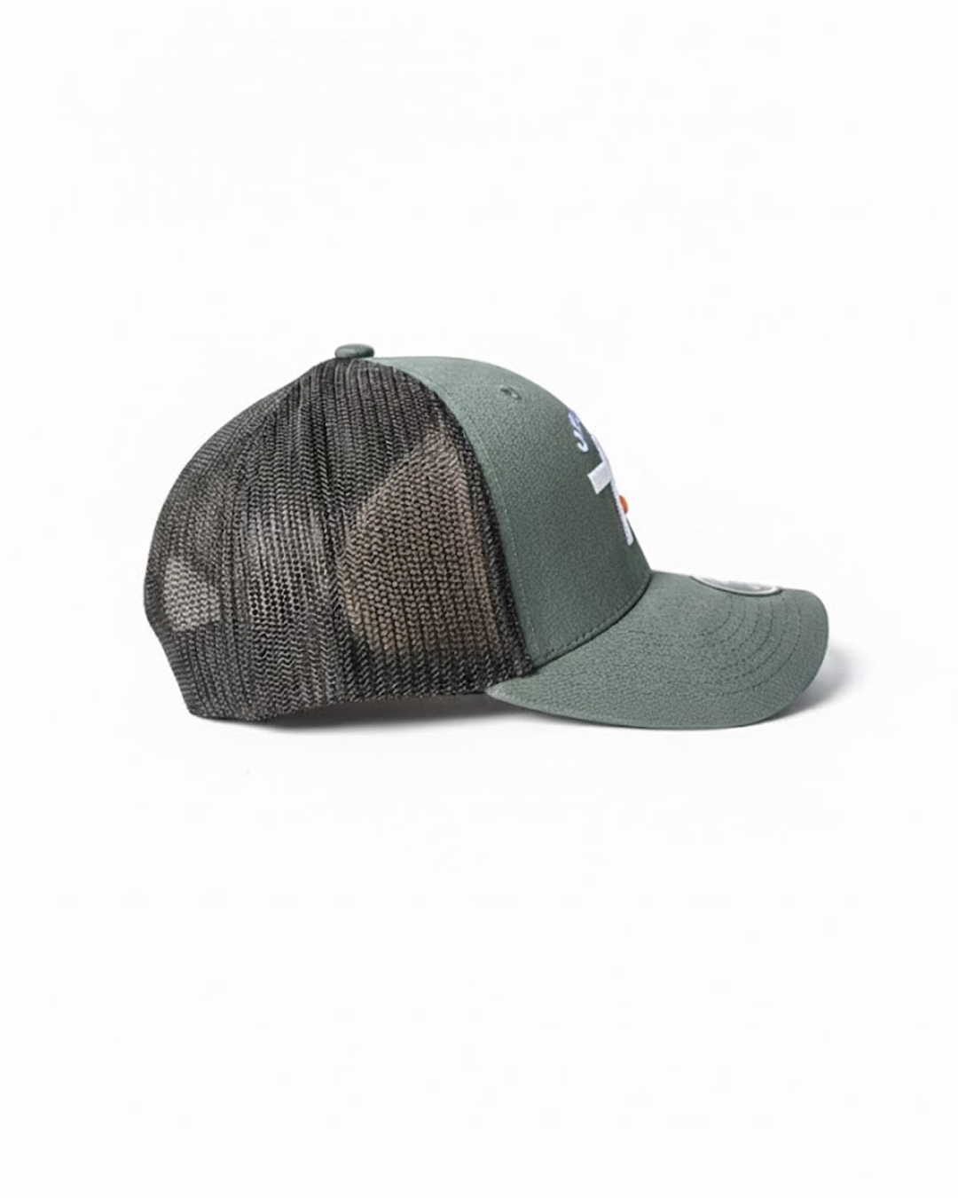 Gorra Uff verde trucker fitted