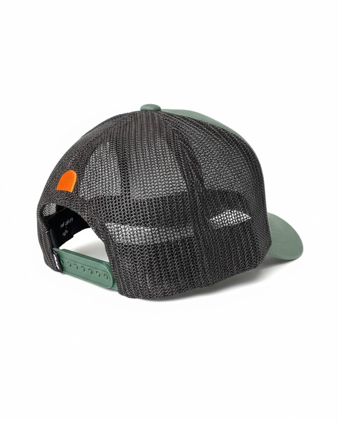 Gorra Uff verde trucker fitted