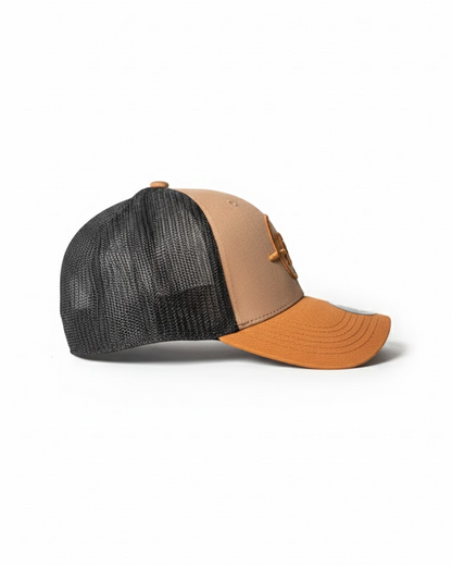 Gorra Uff café fitted