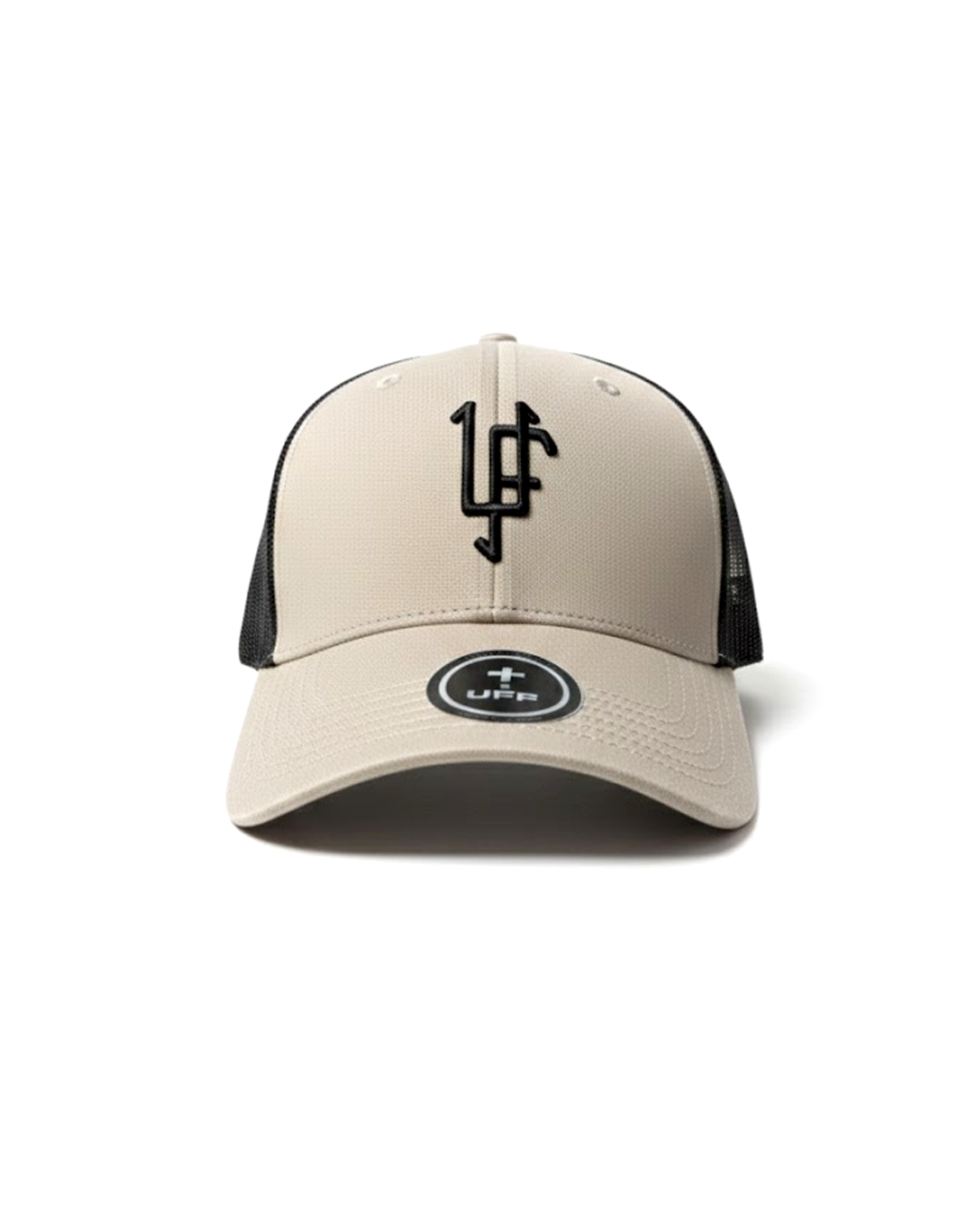 Gorra Uff beige trucker fitted