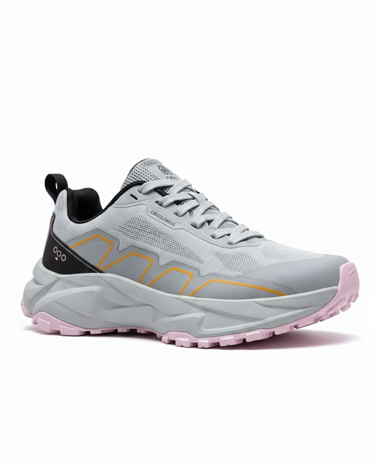 Calzado Trail Running Dama Gris